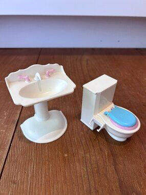 Vintage Barbie Kelly's Potty Training Set, Mattel 1996